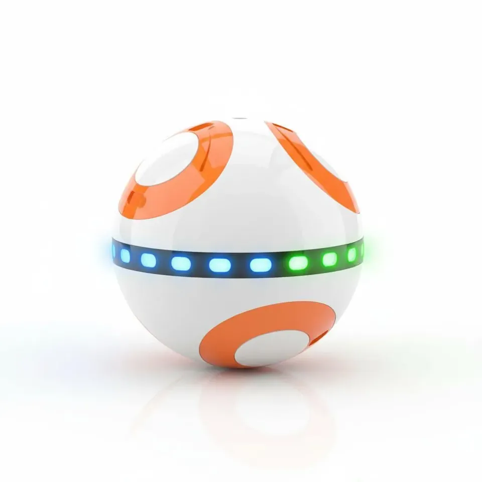 Automatic rolling ball designed to create changing movement for cats